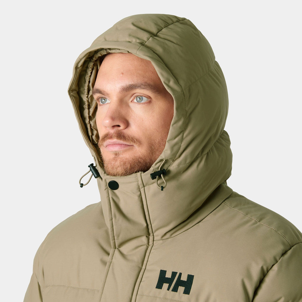 NORDIC PUFFY JACKET, PEBBLE, XXL