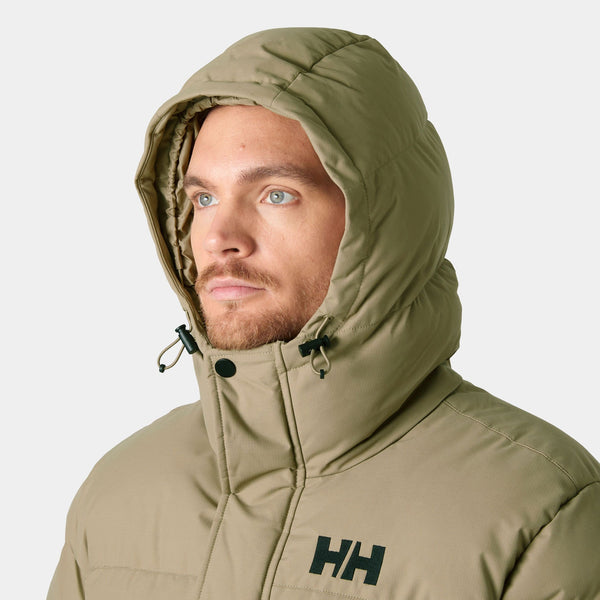 NORDIC PUFFY JACKET, PEBBLE, XXL