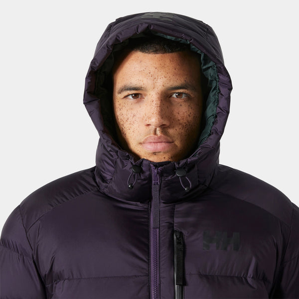 ACTIVE WINTER PARKA, BLACK GRAPE, XXL