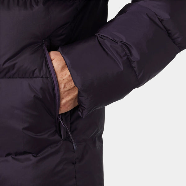 ACTIVE WINTER PARKA, BLACK GRAPE, XXL