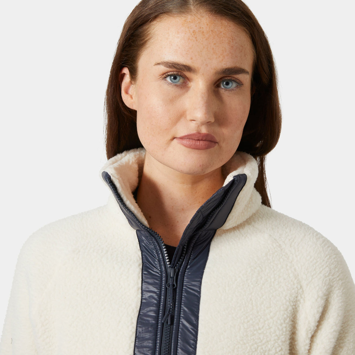 W BLISS HYBRID JACKET, CREAM, XL