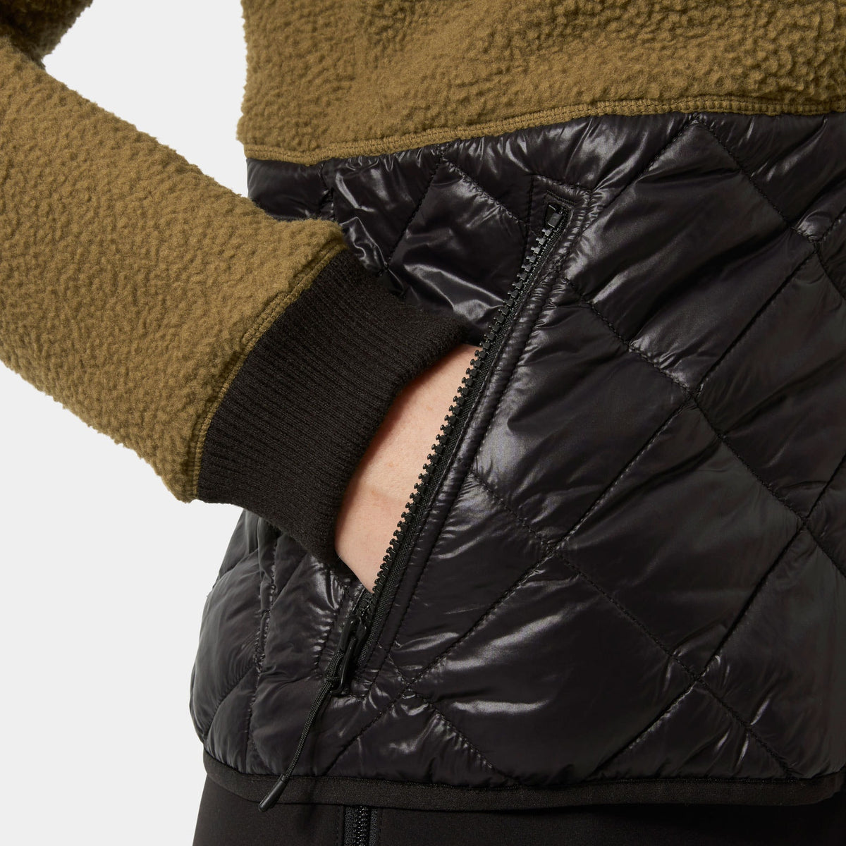W BLISS HYBRID JACKET, SEPIA, XL