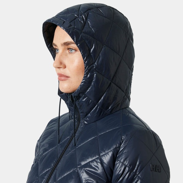 W BLISS QUILT JACKET, NAVY, L