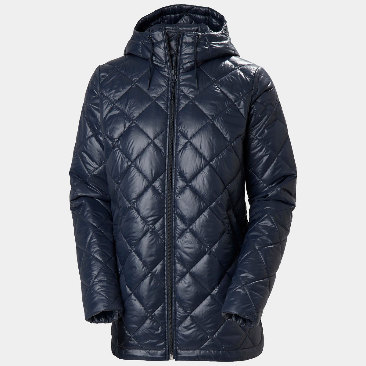 W BLISS QUILT JACKET, NAVY, L