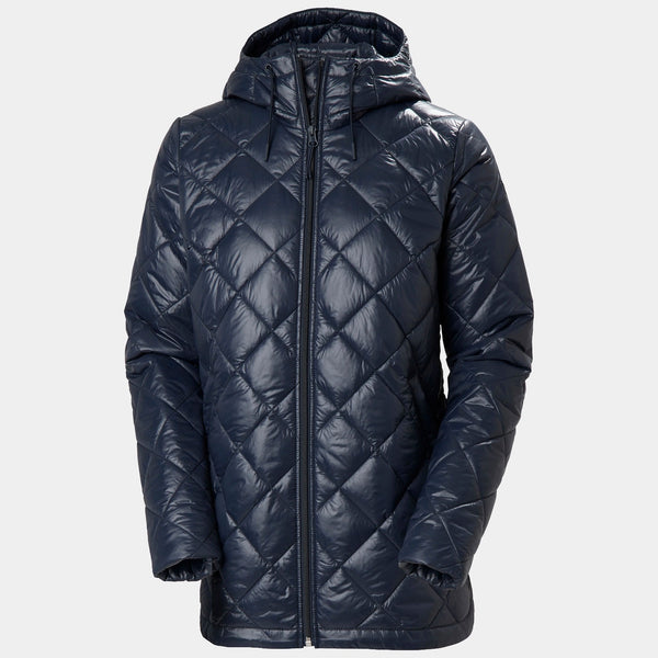 W BLISS QUILT JACKET, NAVY, L