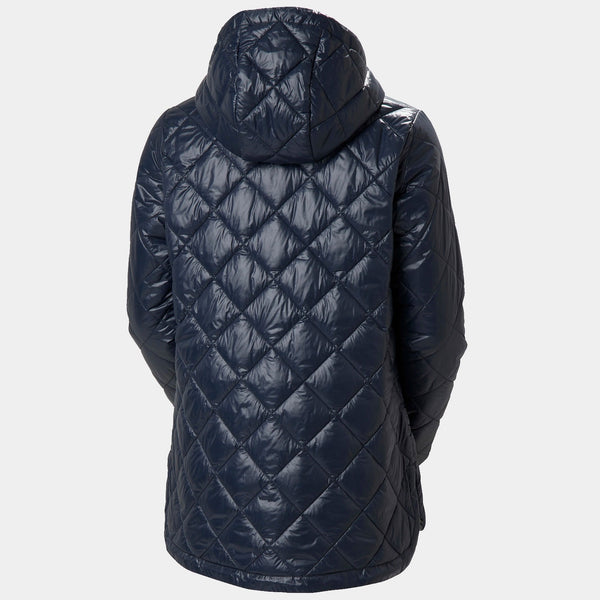 W BLISS QUILT JACKET, NAVY, L