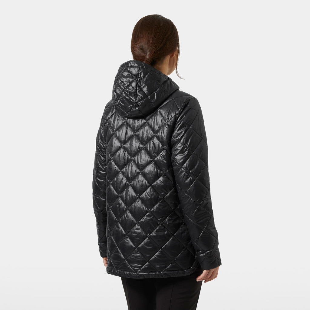 W BLISS QUILT JACKET, BLACK, L