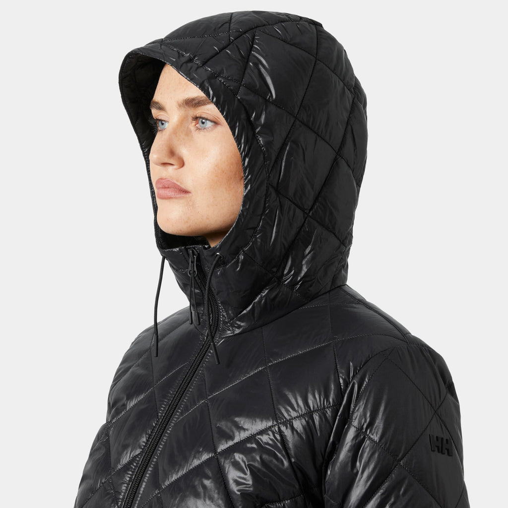 W BLISS QUILT JACKET, BLACK, L