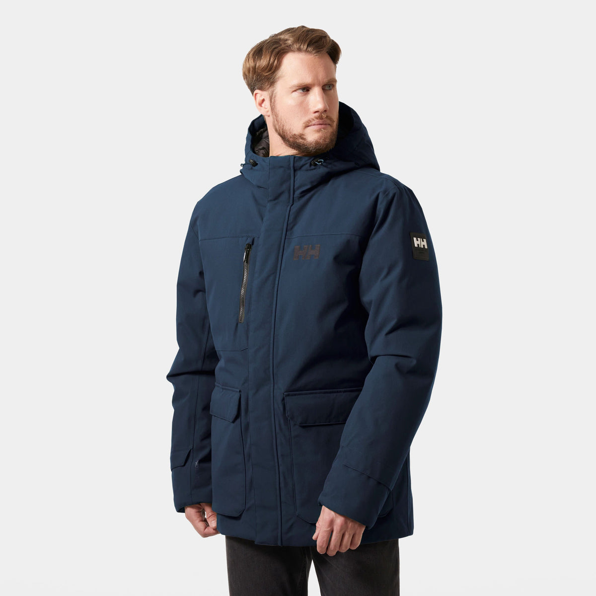 URB LAB DOWN PARKA, NAVY, XXL