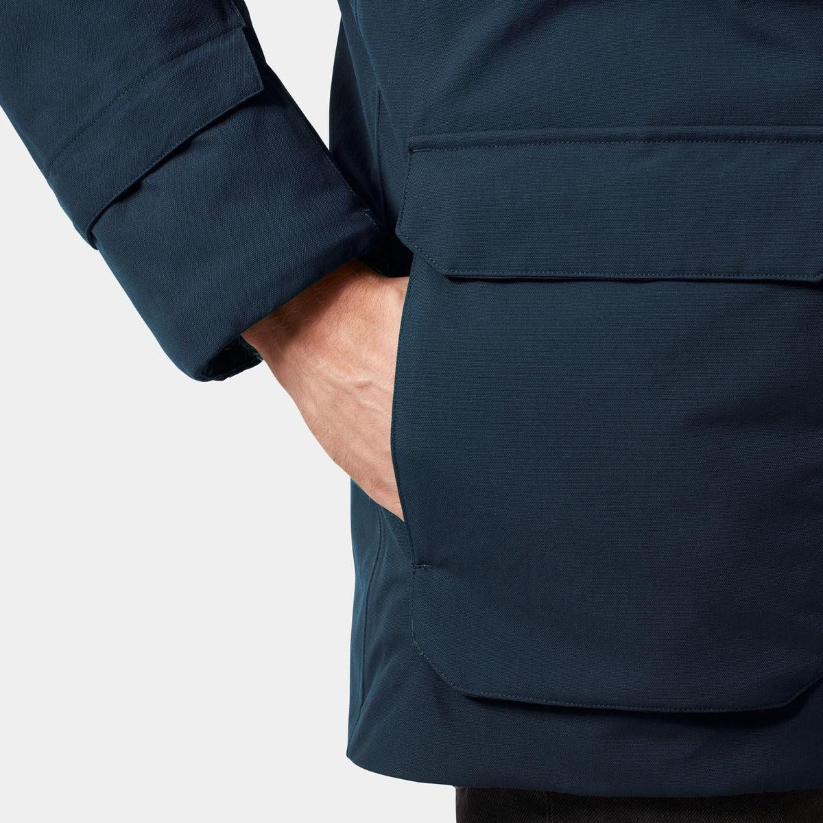 URB LAB DOWN PARKA, NAVY, XXL
