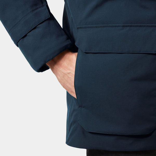 URB LAB DOWN PARKA, NAVY, XXL