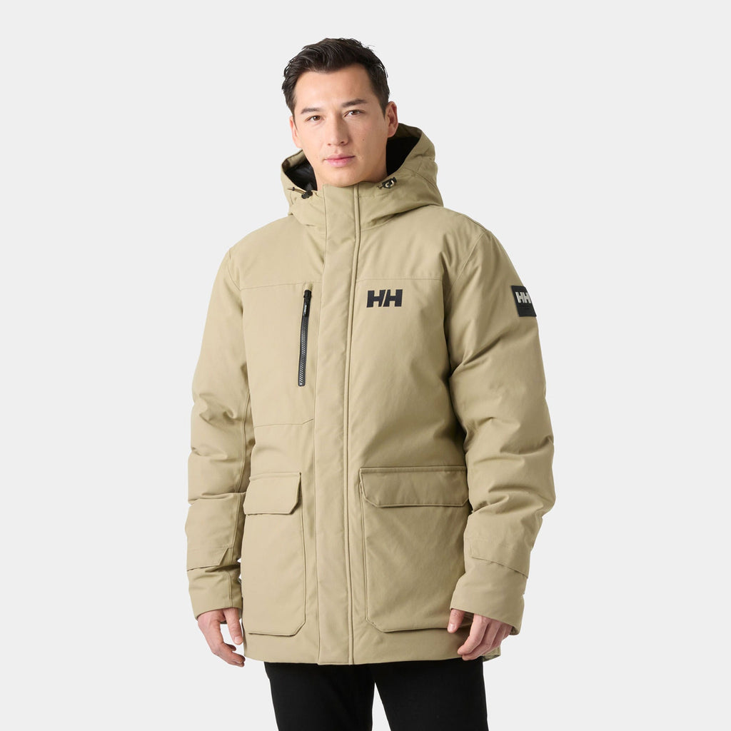 URB LAB DOWN PARKA, PEBBLE, XXL