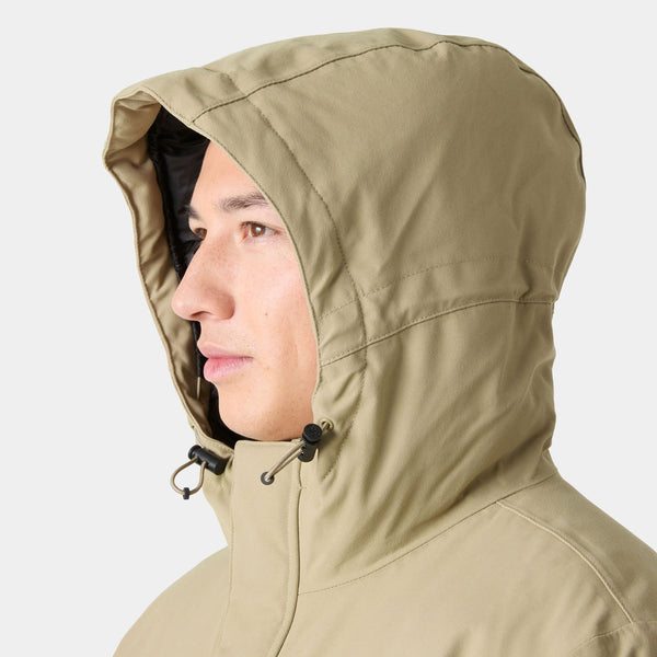 URB LAB DOWN PARKA, PEBBLE, XXL
