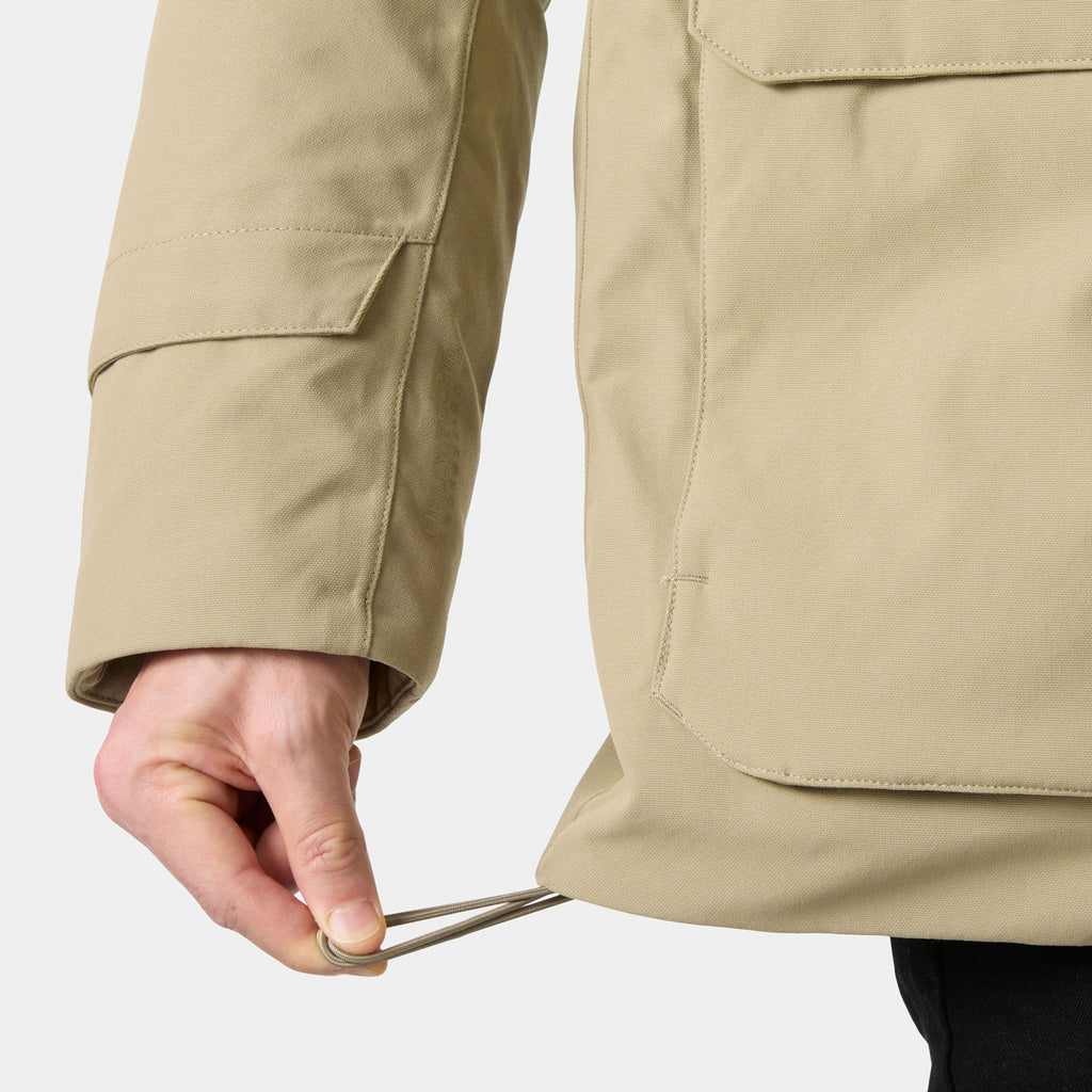 URB LAB DOWN PARKA, PEBBLE, XXL
