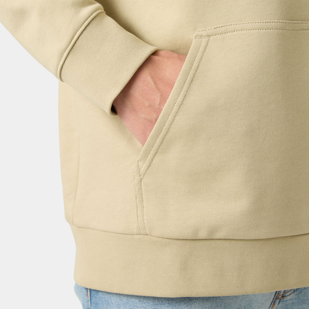 CORE GRAPHIC HOODIE, KHAKI / SAN, M