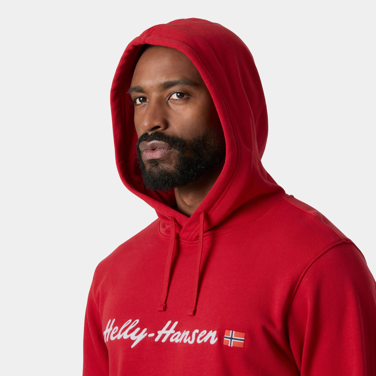 CORE GRAPHIC HOODIE, RED, L