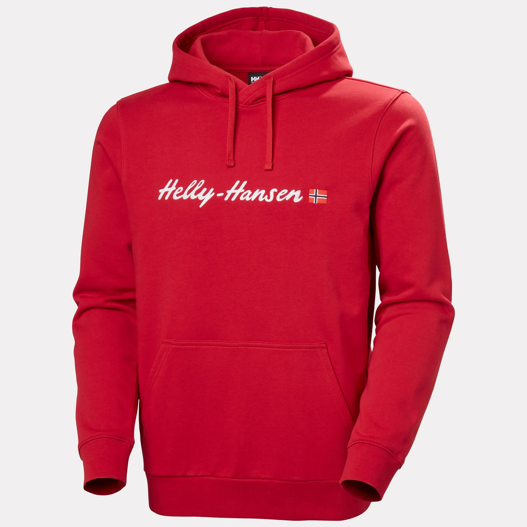 CORE GRAPHIC HOODIE, RED, L