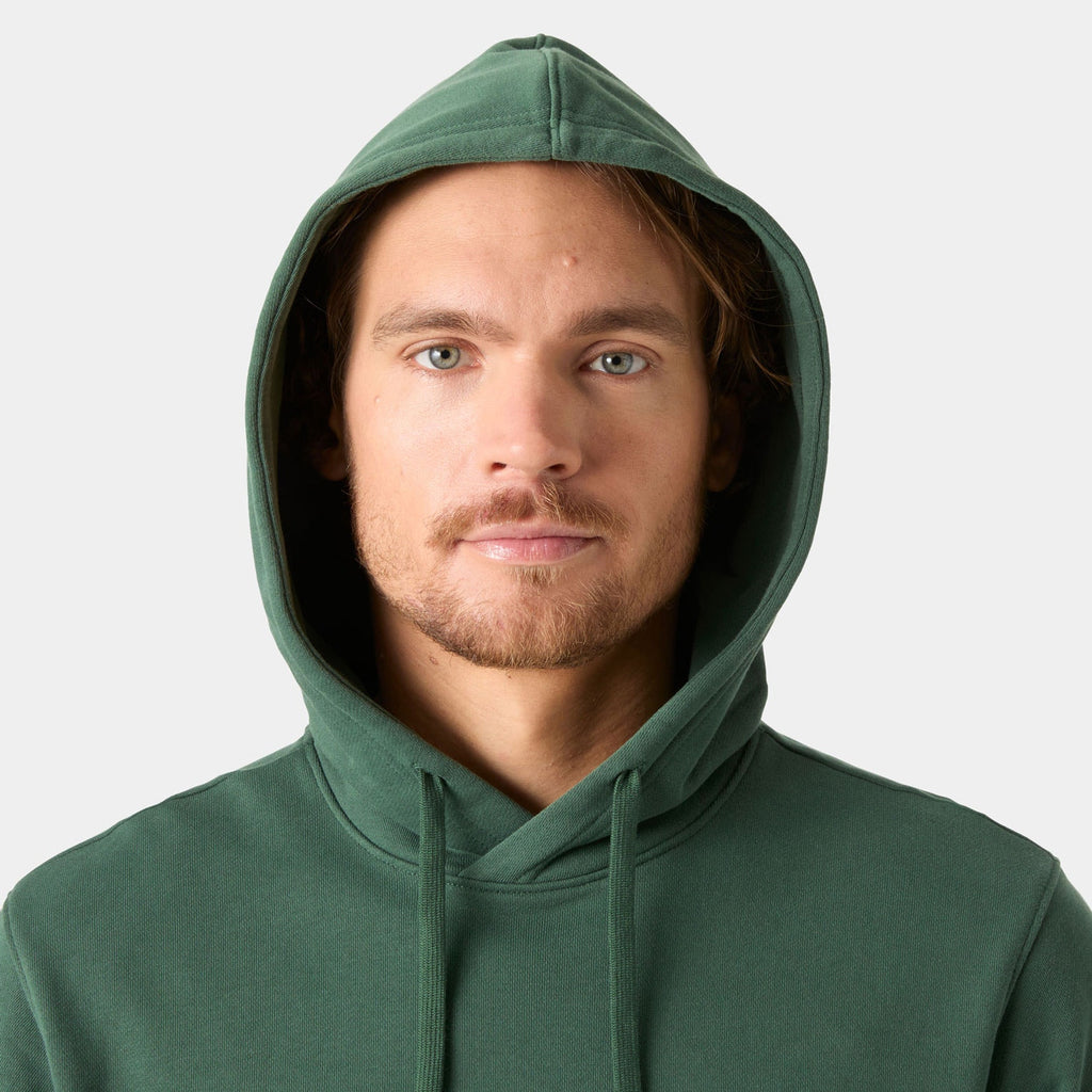 CORE GRAPHIC HOODIE, JUNGLE GREE, XXL