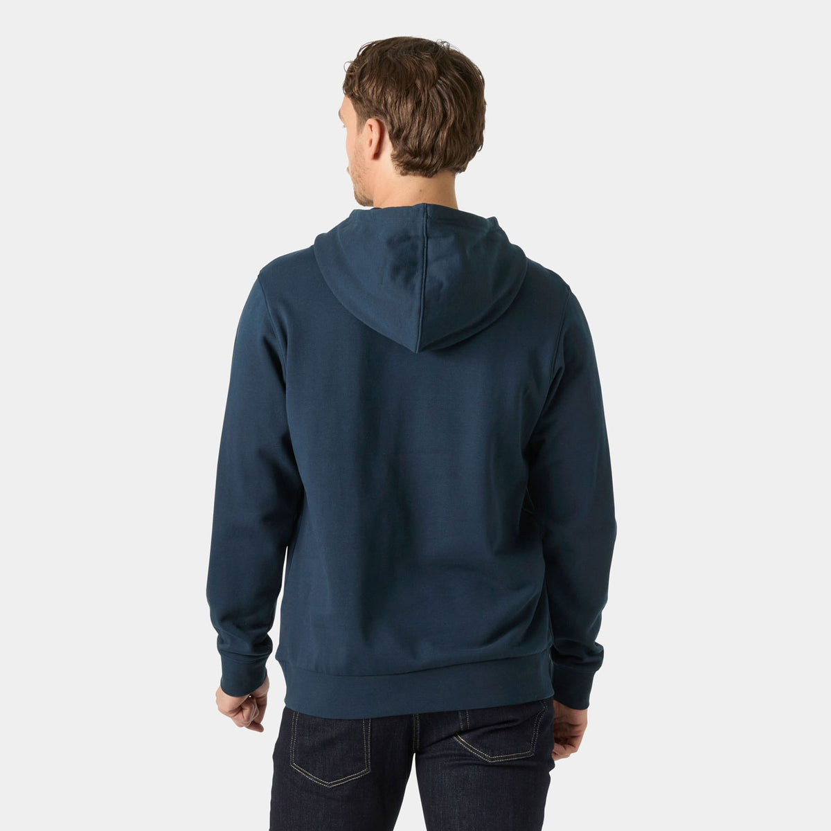 CORE GRAPHIC HOODIE, NAVY, XXL
