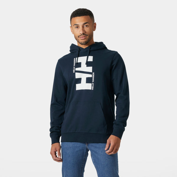 CORE GRAPHIC HOODIE, NAVY, S
