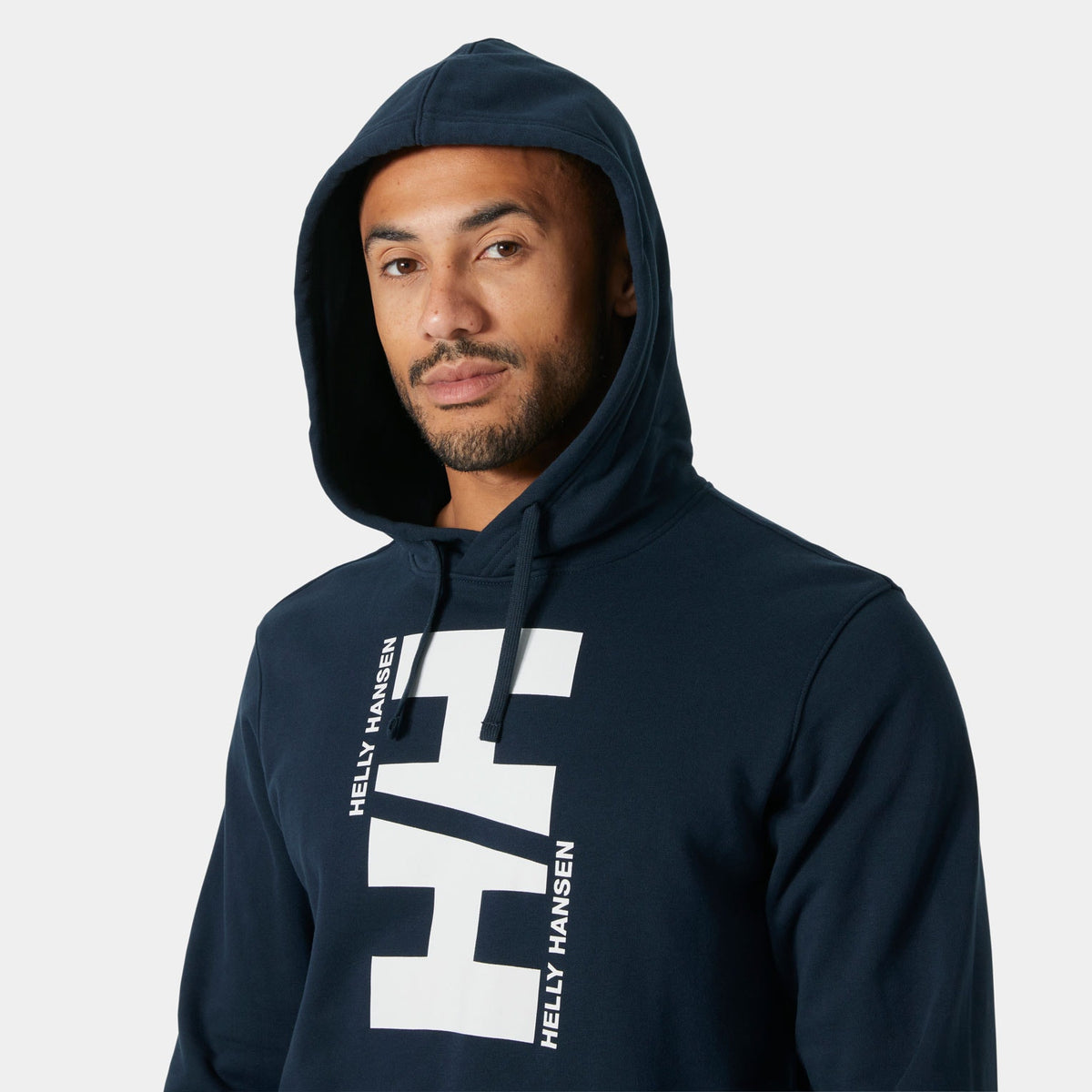 CORE GRAPHIC HOODIE, NAVY, S