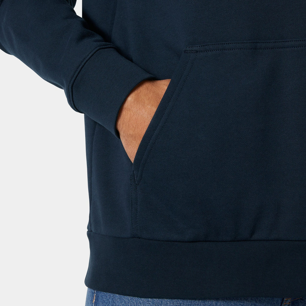 CORE GRAPHIC HOODIE, NAVY, S