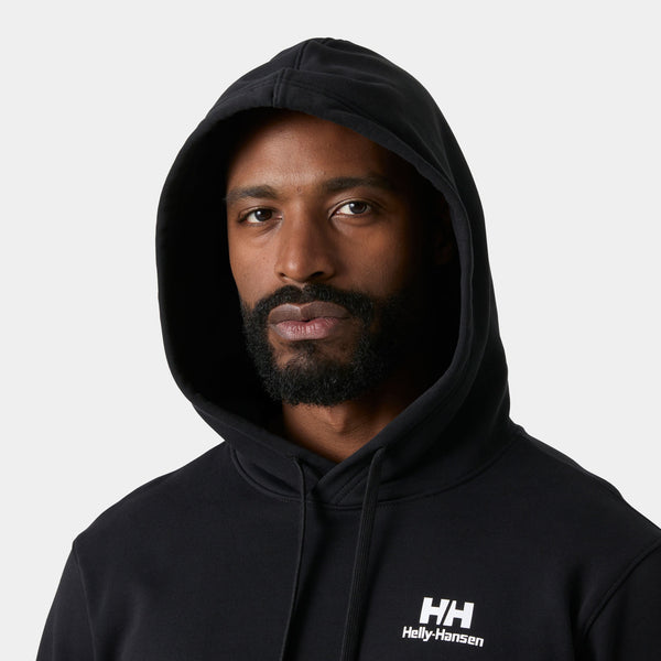 CORE GRAPHIC HOODIE, BLACK, XXL