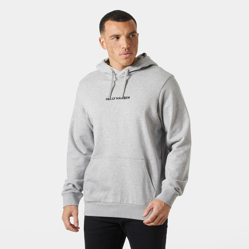 CORE HOODIE, GREY MELANG, XL