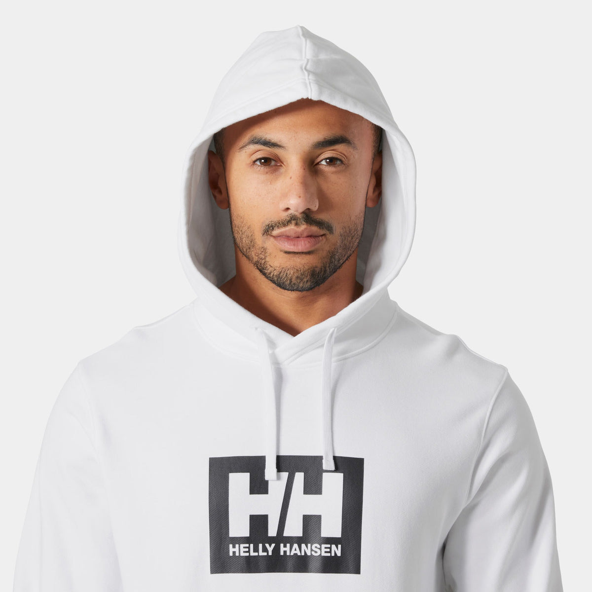 HH BOX HOODIE, WHITE, XXL