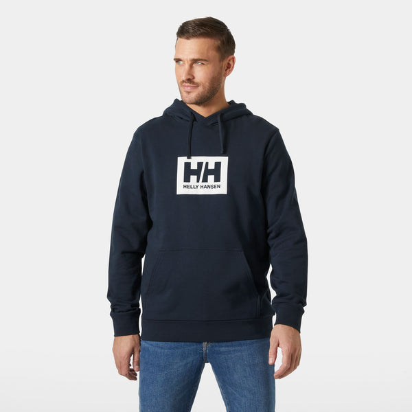 HH BOX HOODIE, NAVY, XXL