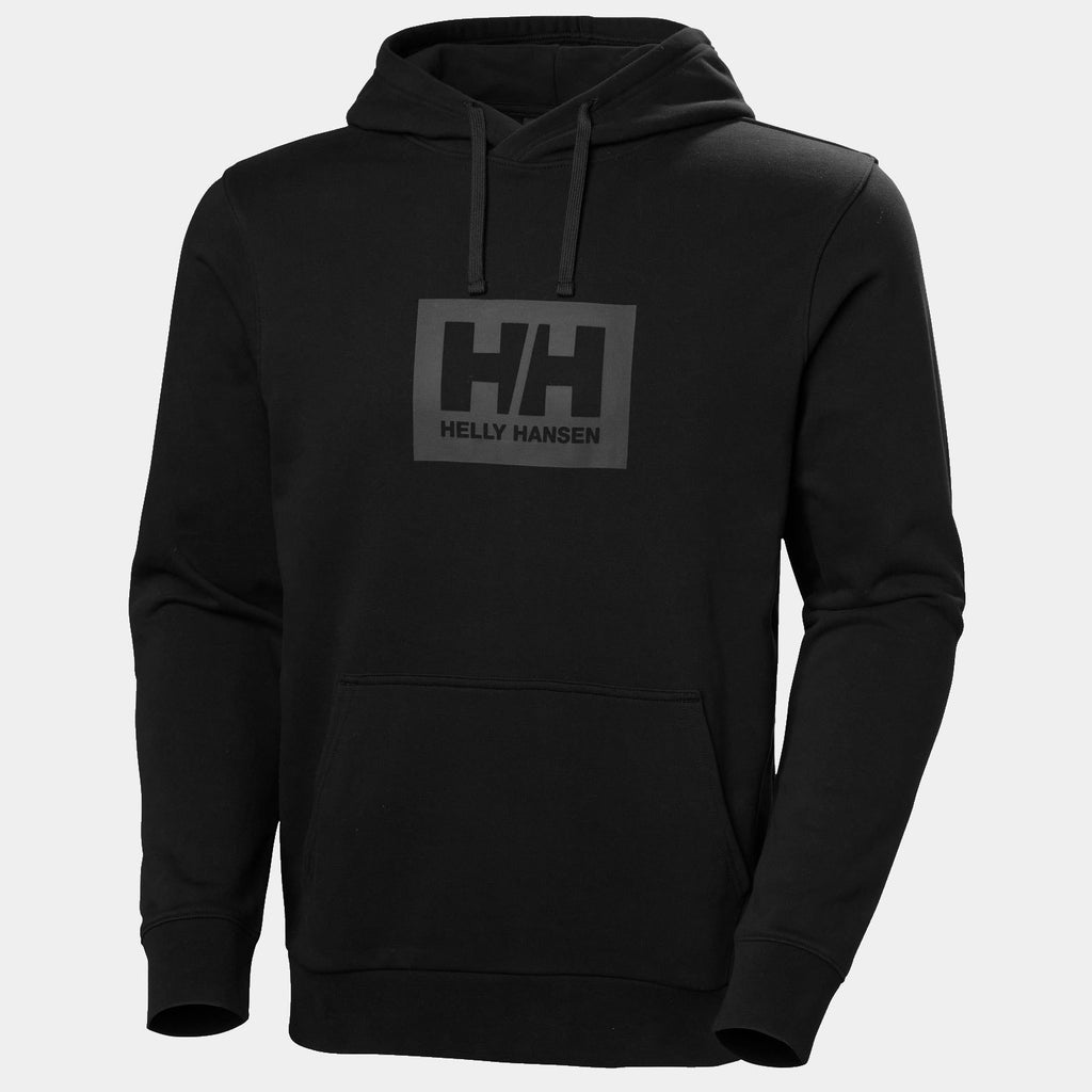 HH BOX HOODIE, BLACK, XL