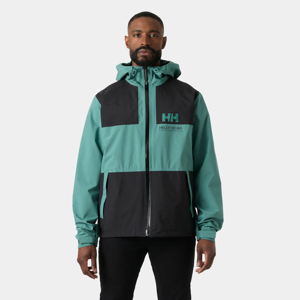 ACE RAIN JACKET, OPAL GREEN, XXL