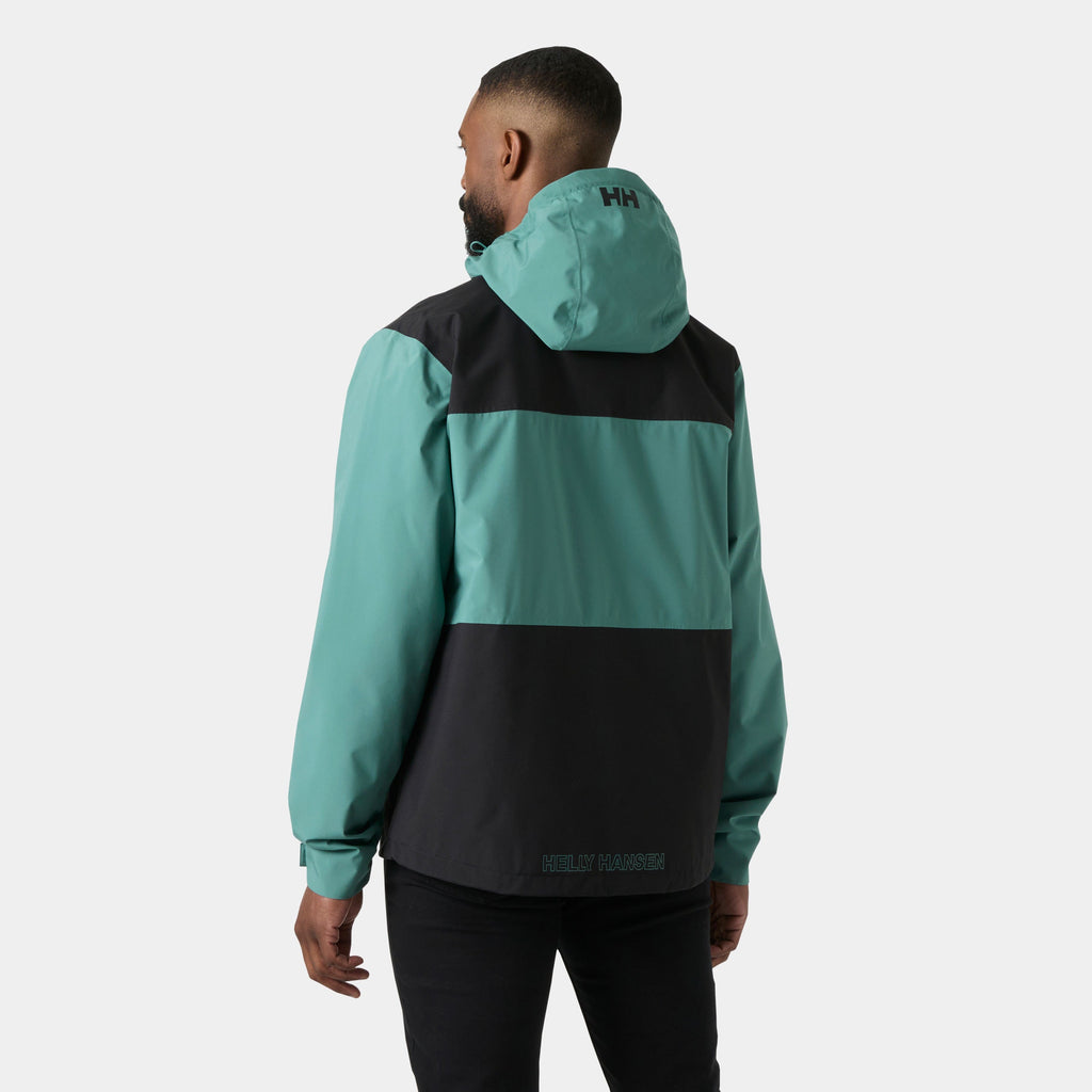 ACE RAIN JACKET, OPAL GREEN, XXL