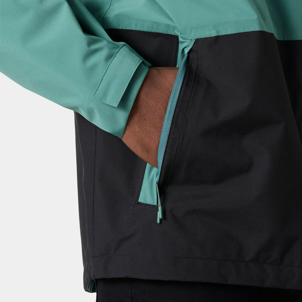 ACE RAIN JACKET, OPAL GREEN, XXL
