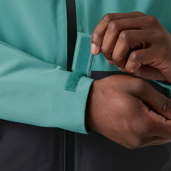 ACE RAIN JACKET, OPAL GREEN, XXL