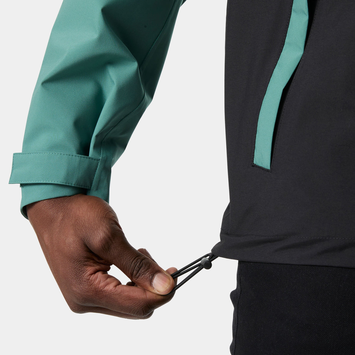 ACE RAIN JACKET, OPAL GREEN, XXL