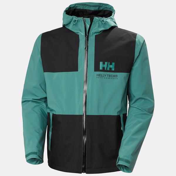 ACE RAIN JACKET, OPAL GREEN, XXL