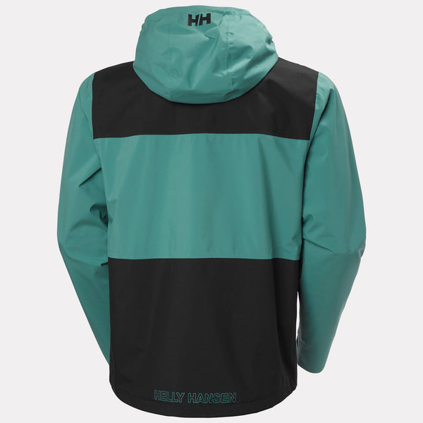 ACE RAIN JACKET, OPAL GREEN, XXL