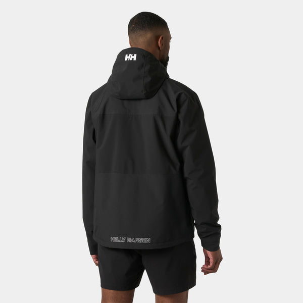 ACE RAIN JACKET, BLACK, XXL