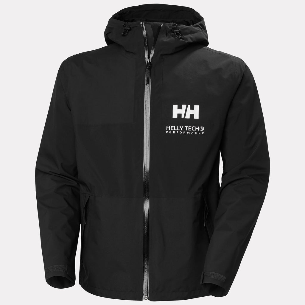 ACE RAIN JACKET, BLACK, XXL