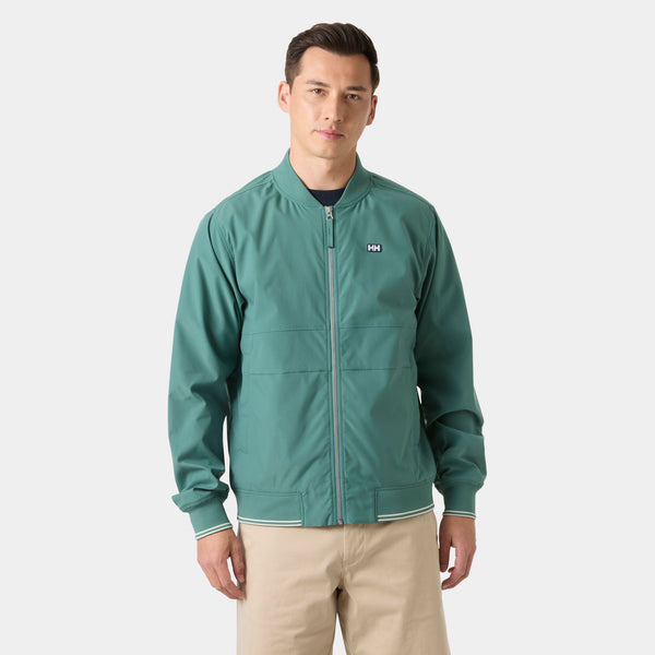 MARINE BOMBER JACKET, OPAL GREEN, XXL