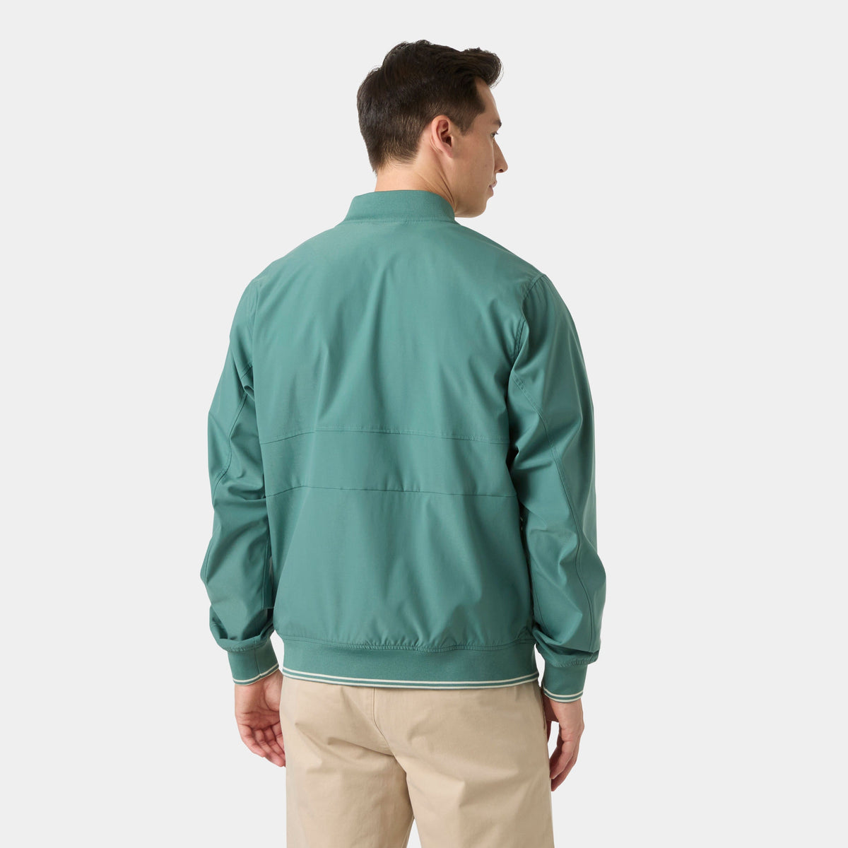 MARINE BOMBER JACKET, OPAL GREEN, XXL