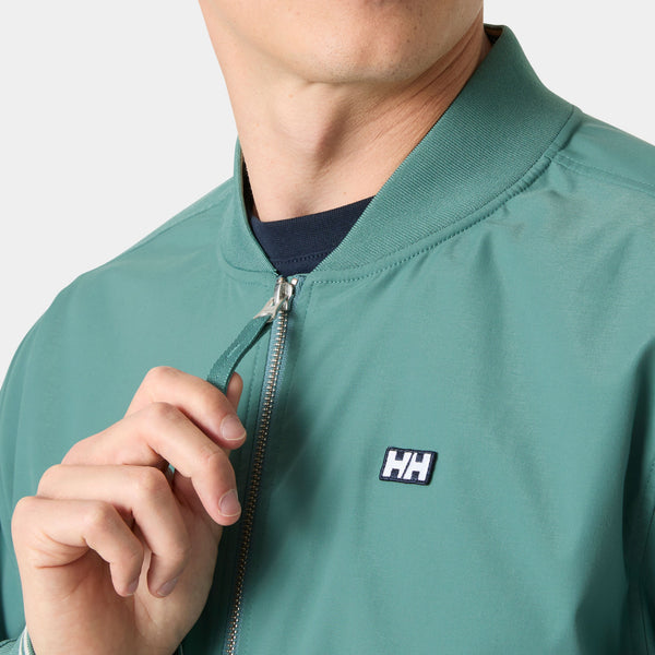 MARINE BOMBER JACKET, OPAL GREEN, XXL