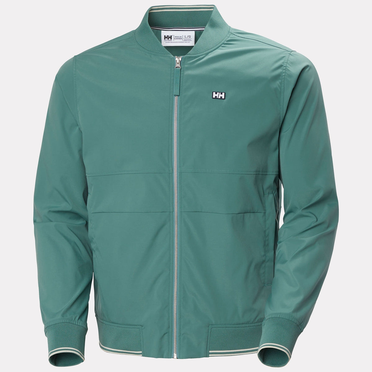MARINE BOMBER JACKET, OPAL GREEN, XXL