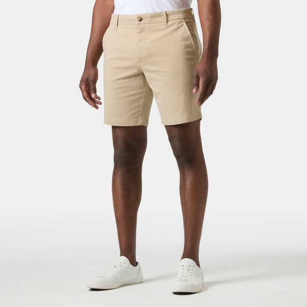 BRYGGEN CHINO SHORTS, KHAKI, 33