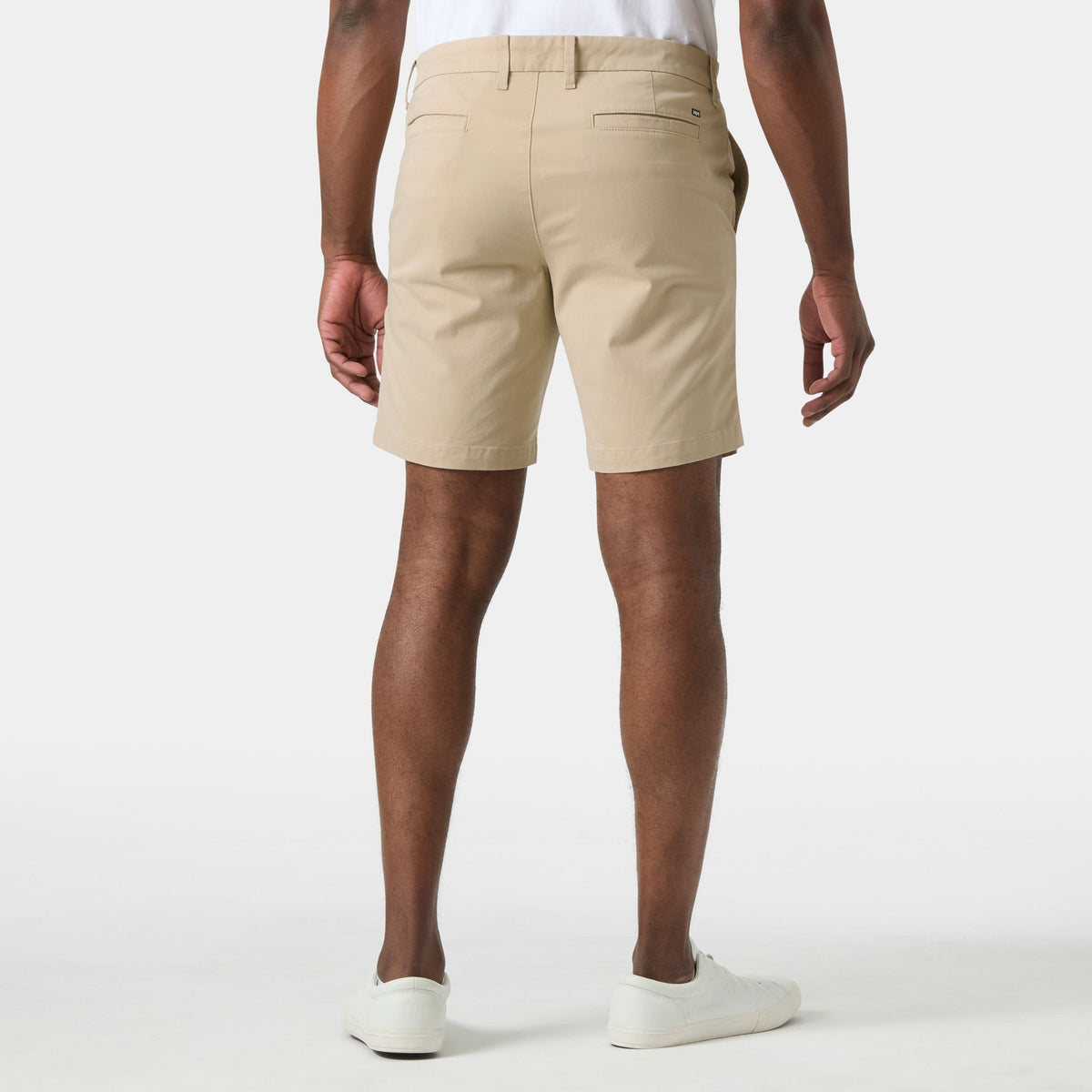BRYGGEN CHINO SHORTS, KHAKI, 33