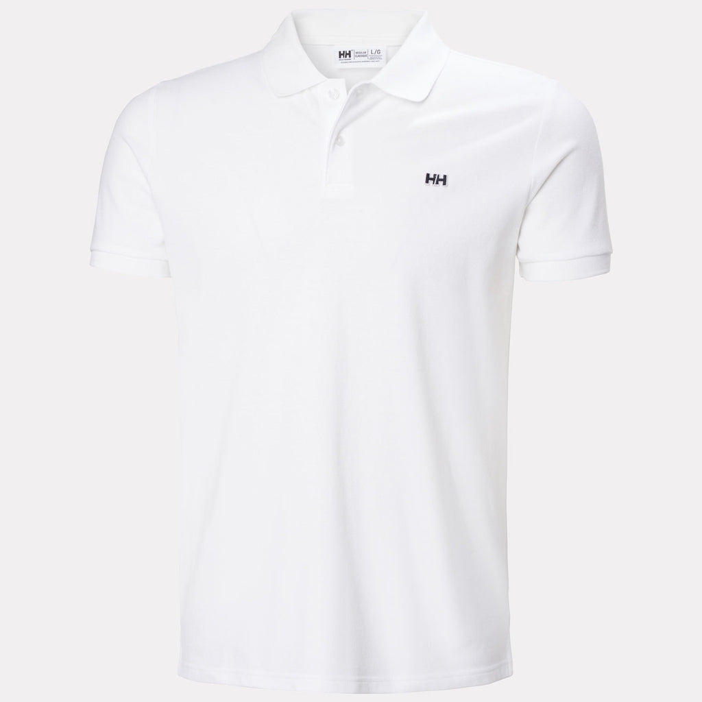HUDSON POLO, WHITE, XXL