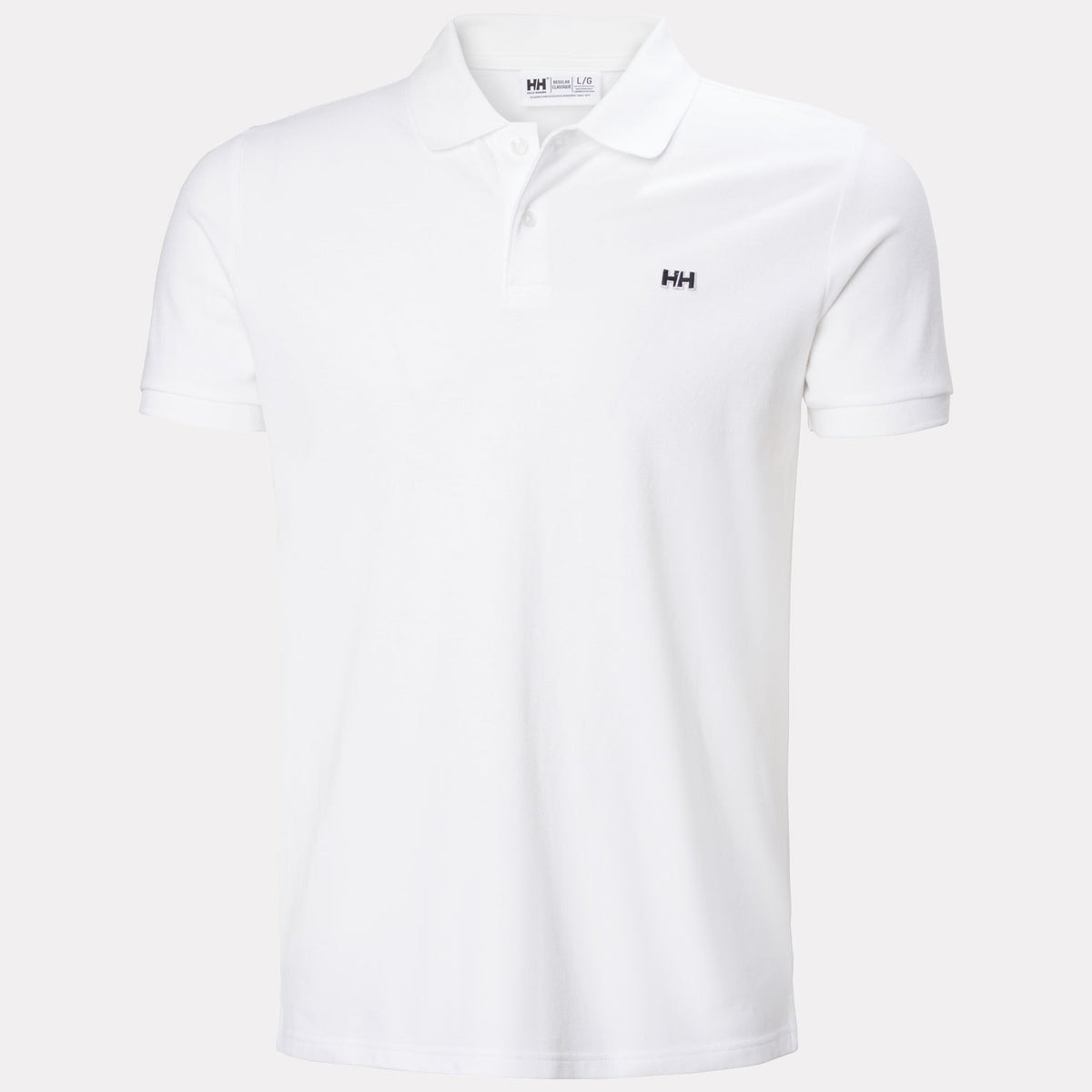 HUDSON POLO, WHITE, XXL