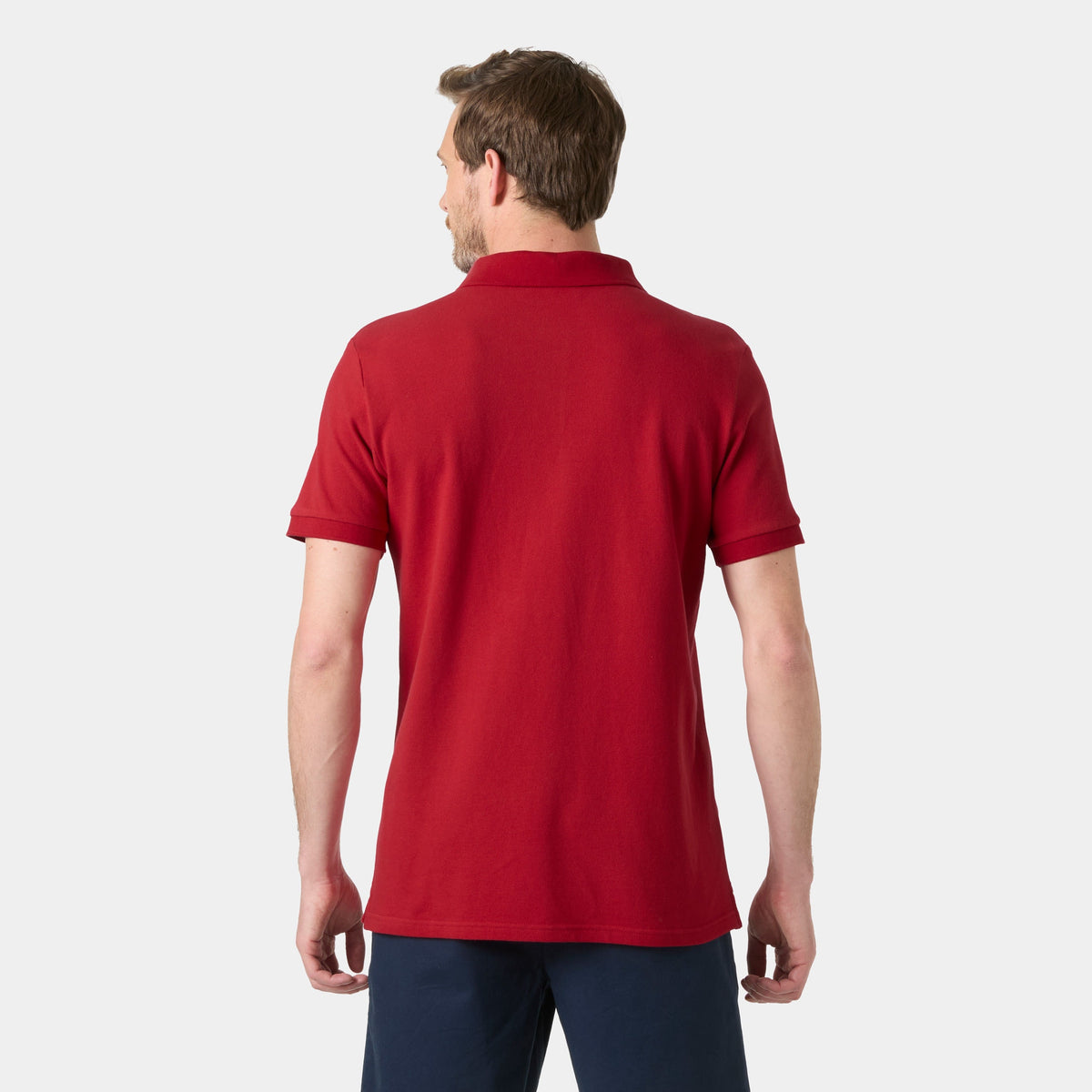 HUDSON POLO, RED, XXL
