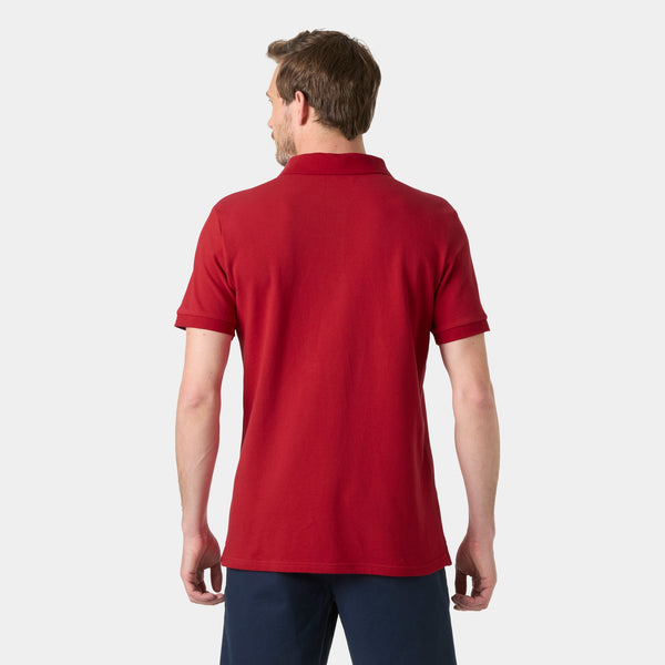 HUDSON POLO, RED, XXL